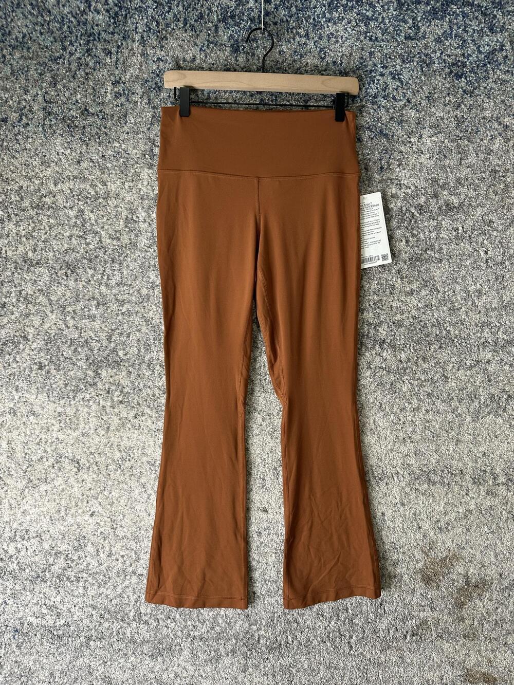 Lululemon Pants Womens 10 Brown Align Mini Flare 28 Inseam Yoga Gym Pants